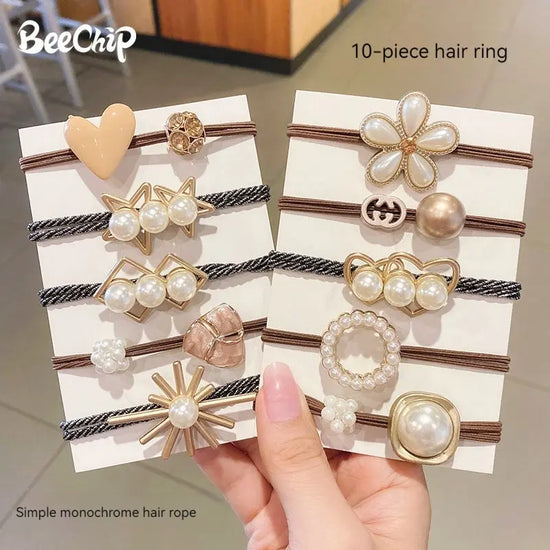 10 PCS Rubber Band Women&