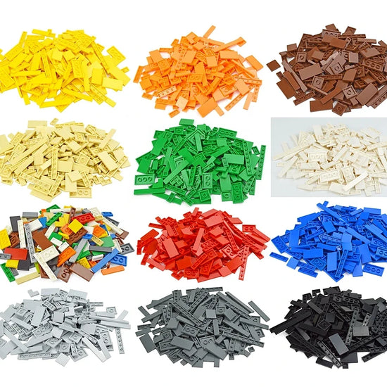 DIY Enlighten Bricks Plastic Building Block Flat Tile Size 2x2 Toy For Kids 3068 Assembles Particles 2*2 Smooth Flat Tiles