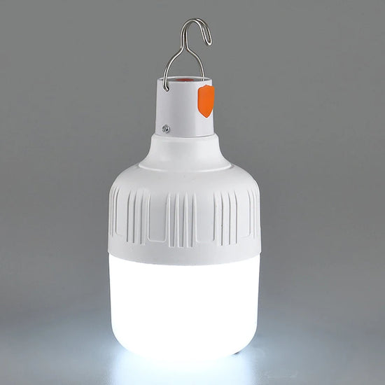Waterproof LED Camping Light 20W 40W 80W LED Light Bulb With Hook Super Bright USB Rechargeable Outdoor Emergency Lantern