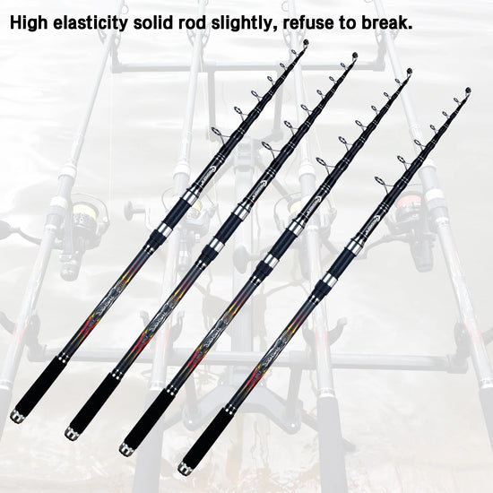BIUTIFU Telescopic Carp Fishing Rods 3.5lb 3.0/3.3/3.6/3.9/4.2m 30T Carbon Spinning Power 40-160g Surfcasting Phishger Hard Pole