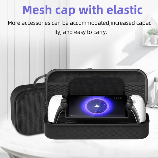 Portable Case Bag for PS Portal Case EVA Hard Carry Storage Bag For Sony PlayStation 5 Portal Handheld Game Console Accessories