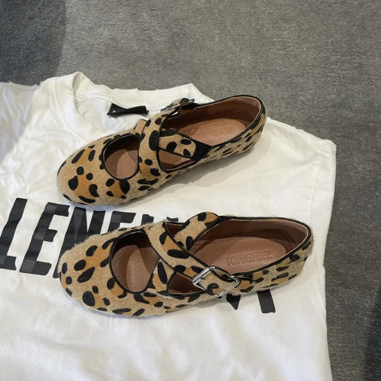 Low Heels Shoes Woman Flats Dress Sewing PU Rubber Shoes Woman Flats Low Heels Dress Sewing PU