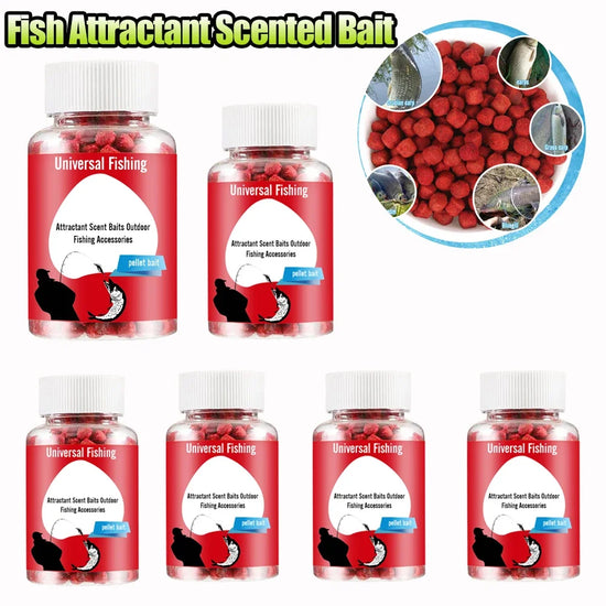 Fish Attractant Fishing Groundbait Universal Particle Fishing Lure Fishing Food Bait Aquatic Feed for Freshwater Fishing