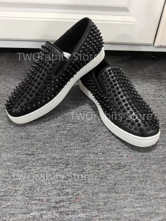 Slip On Sneaker Cozy Tenis Masculino Rivet Man Shoes Designer Basketball Shoes Running Zapatos De Mujer Soft Zapatos Sport