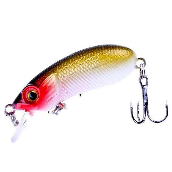 1Pcs Fishing Hard Lures 5cm 7g Sinking Slowly Minnow Wobblers Artificial Bait With Treble Hooks Bass Crankbait Swimbait Tackle