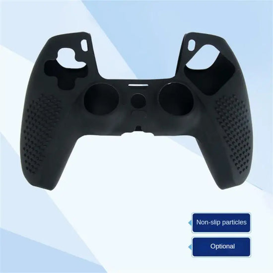 1/2pcs Anti-Slip STUDDED Water Printing Rubber Silicone Cover Skin Case for PS5 Dualsense Controller with Thumb Grips x2