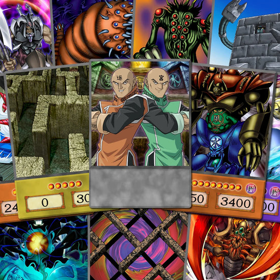 50pcs/set Paradox Brothers Labyrinth Themed Cards YGO-DM Character Deck Anime Style Orica Game Collection Paper Cards